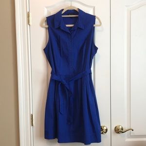 Blue Sleeveless Sundress
